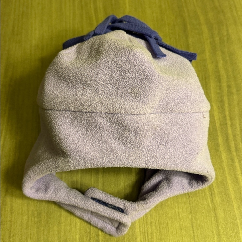 Obermeyer Lavender Purple Fleece Ear Flap Hat kids 5-8